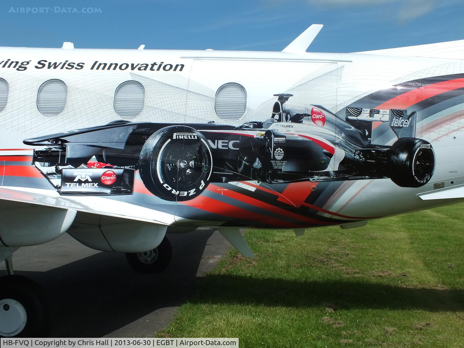 HB-FVQ, 2012 Pilatus PC-12/47NG C/N 1390, Sauber F1 teams new PC-12