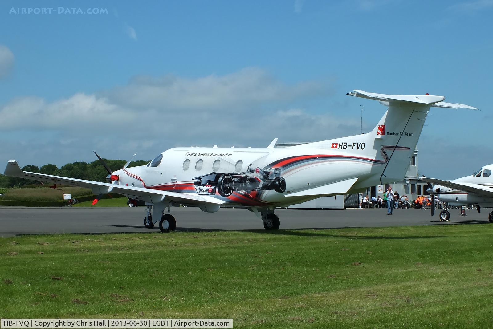 HB-FVQ, 2012 Pilatus PC-12/47NG C/N 1390, Sauber F1 teams new PC-12