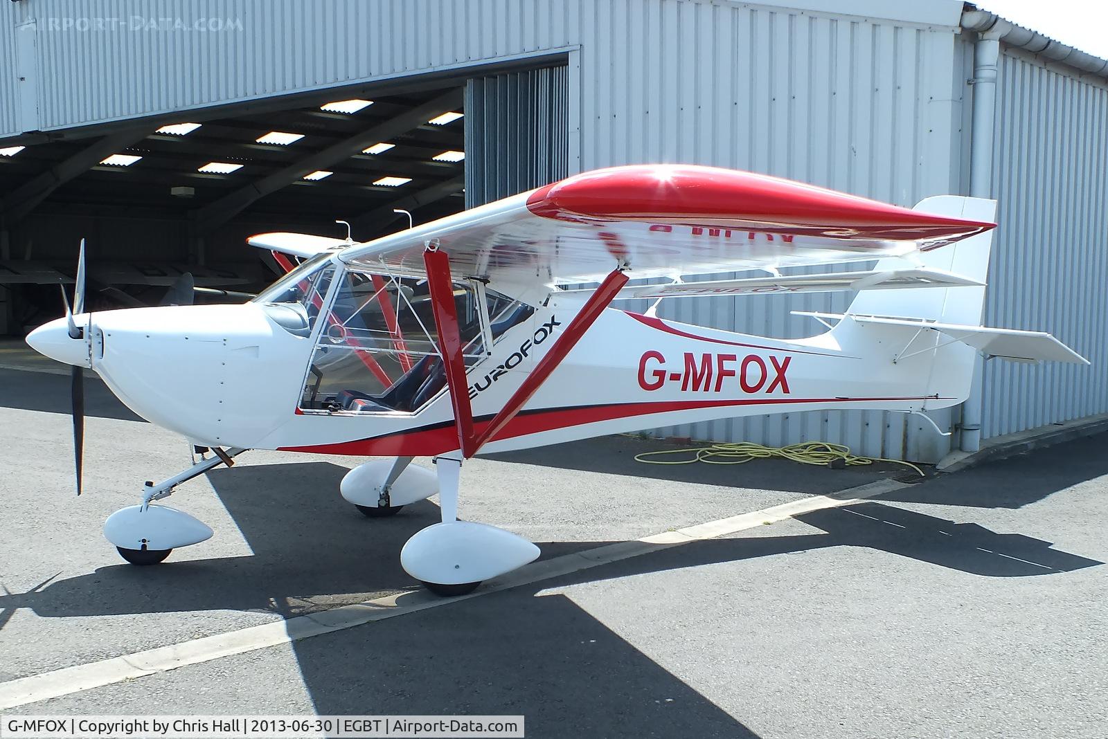 G-MFOX, 2012 Aeropro Eurofox 912(1) C/N BMAA/HB/630, Visitor at Turweston