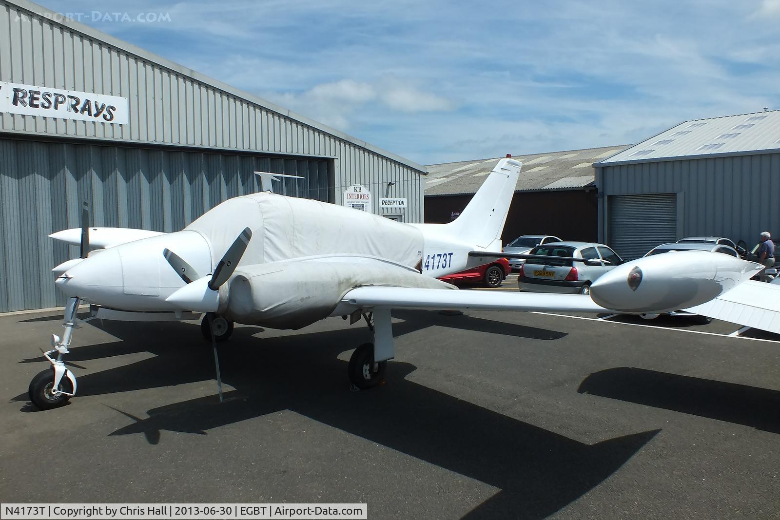 N4173T, 1965 Cessna 320D Executive Skyknight C/N 320D0073, now based at Turweston