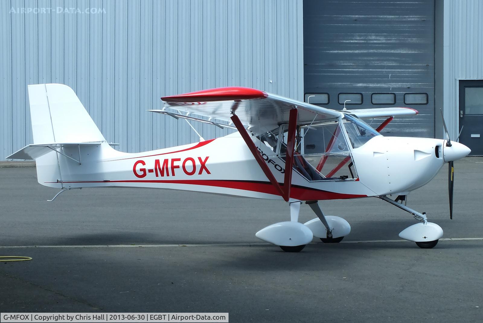 G-MFOX, 2012 Aeropro Eurofox 912(1) C/N BMAA/HB/630, Visitor at Turweston