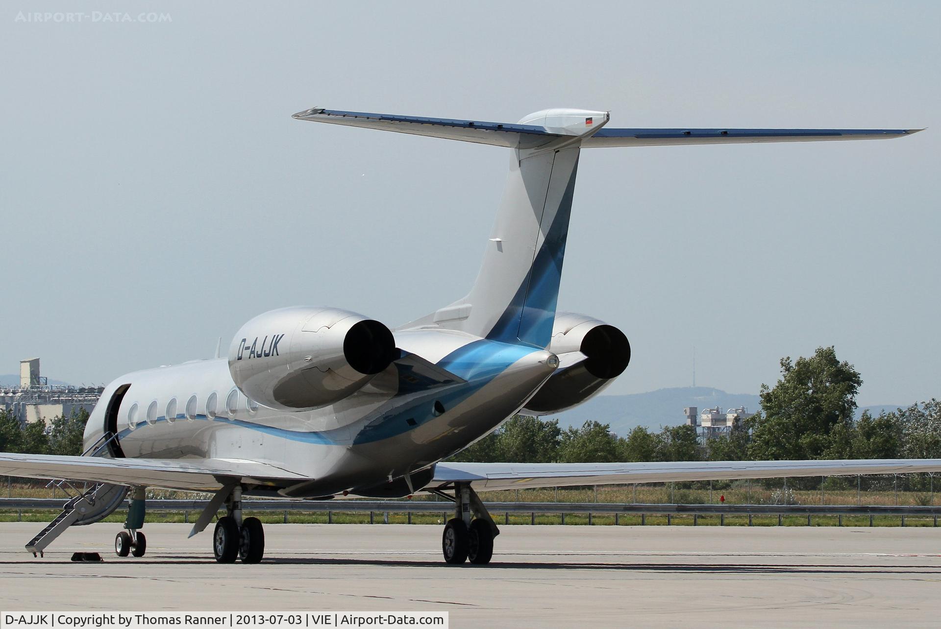 D-AJJK, 2008 Gulfstream Aerospace GV-SP (G550) C/N 5191, Windrose Aviation Gulfstream G550
