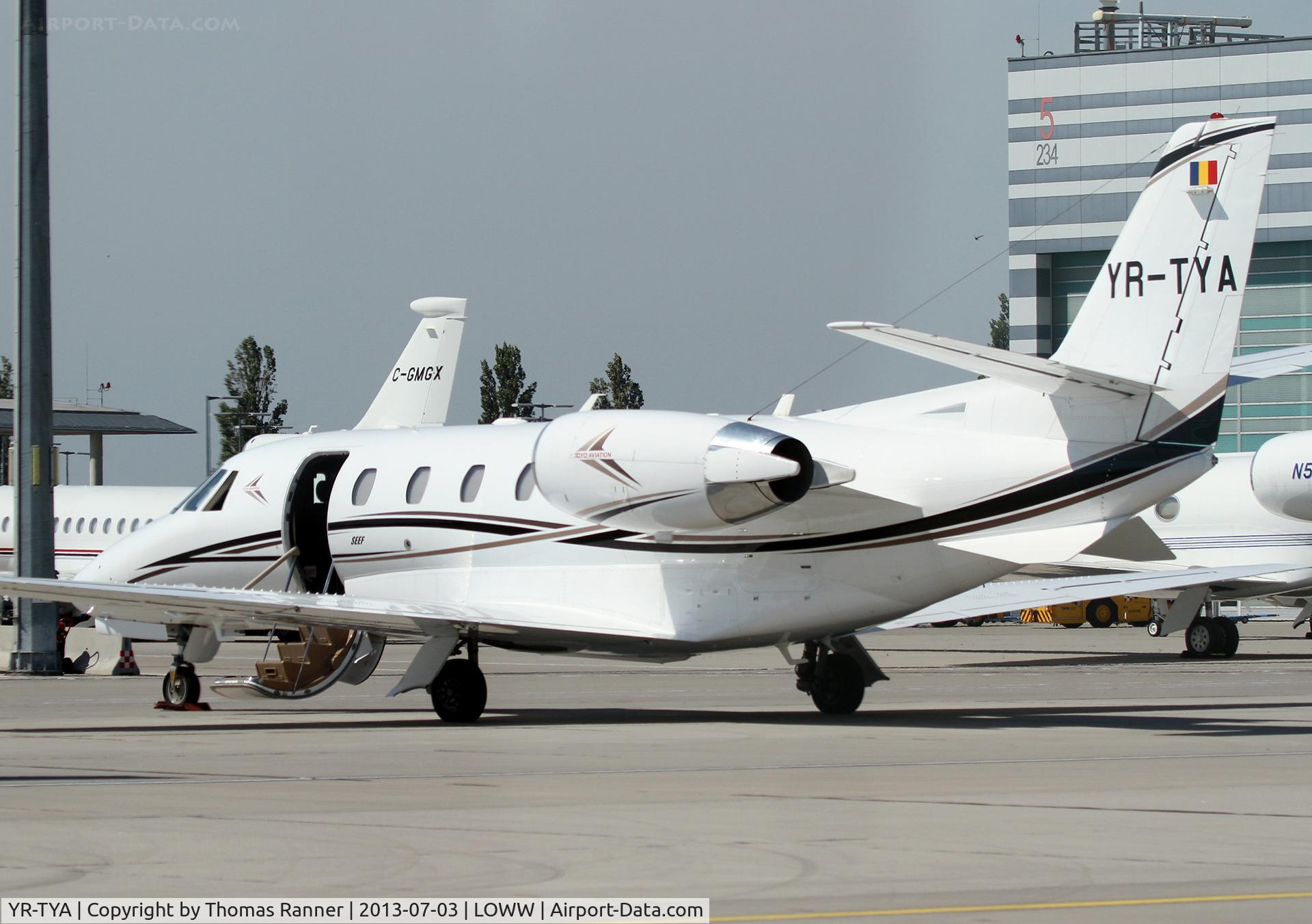 YR-TYA, 2010 Cessna 560XL Citation  XLS C/N 560-6075, Toyo Aviation Cessna 560XL