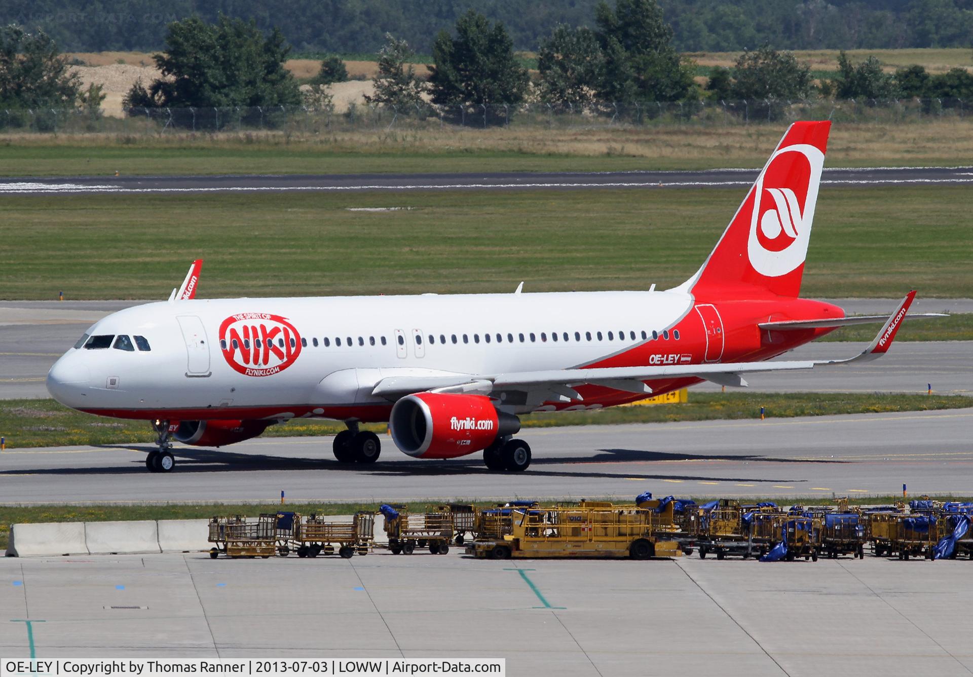 OE-LEY, 2013 Airbus A320-214 C/N 5648, Niki Airbus A320