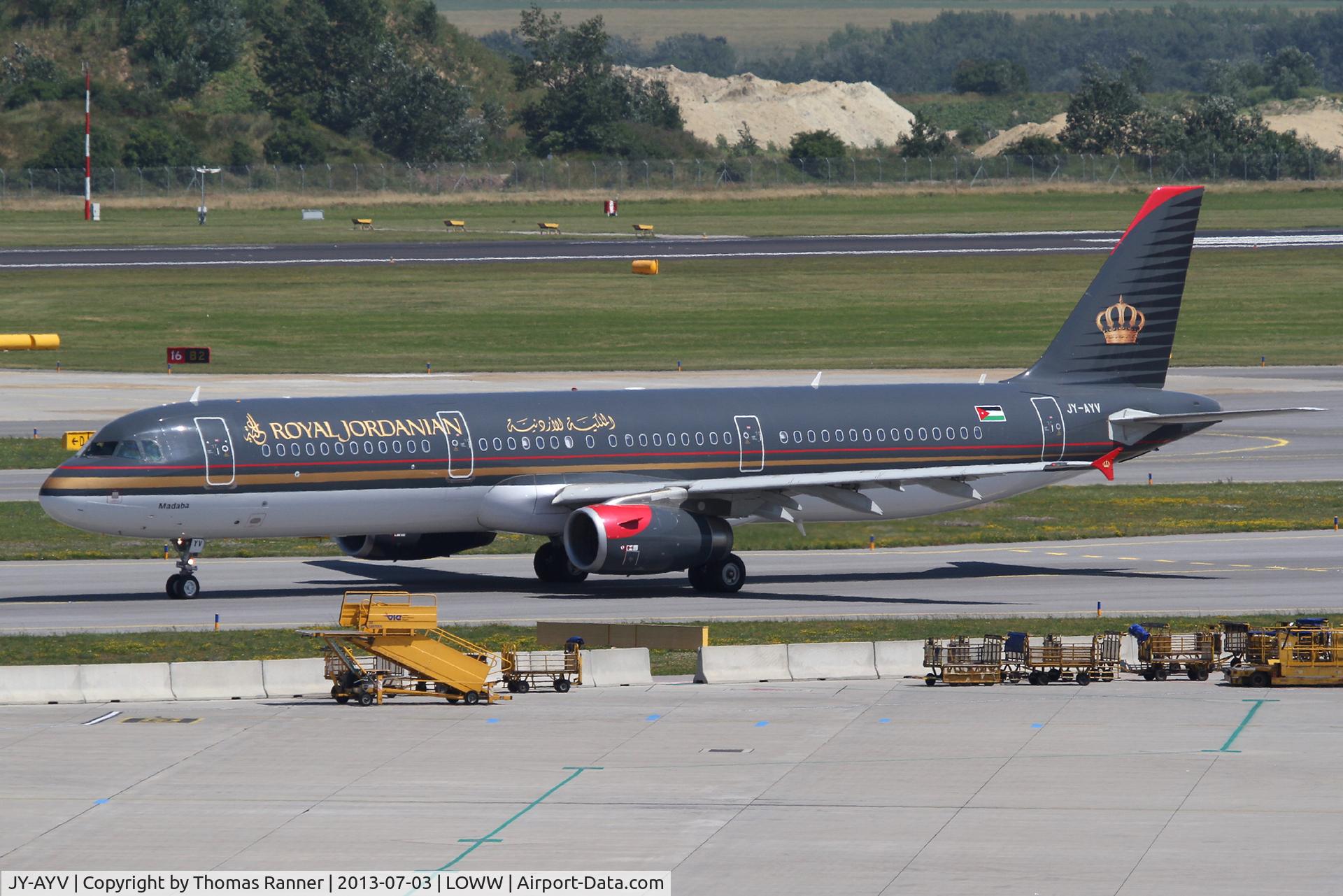JY-AYV, 2012 Airbus A321-231 C/N 5177, Royal Jordanian Airbus A321