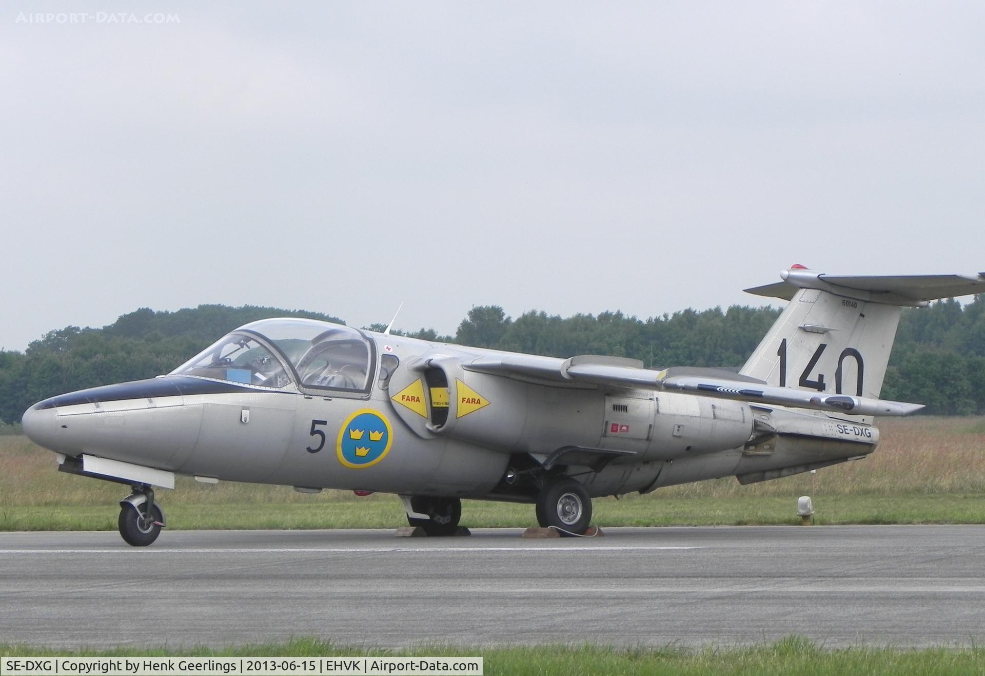 SE-DXG, 1968 Saab Sk60E C/N 60-140, Airforcedays 14/15 June 2013 at Volkel AFB