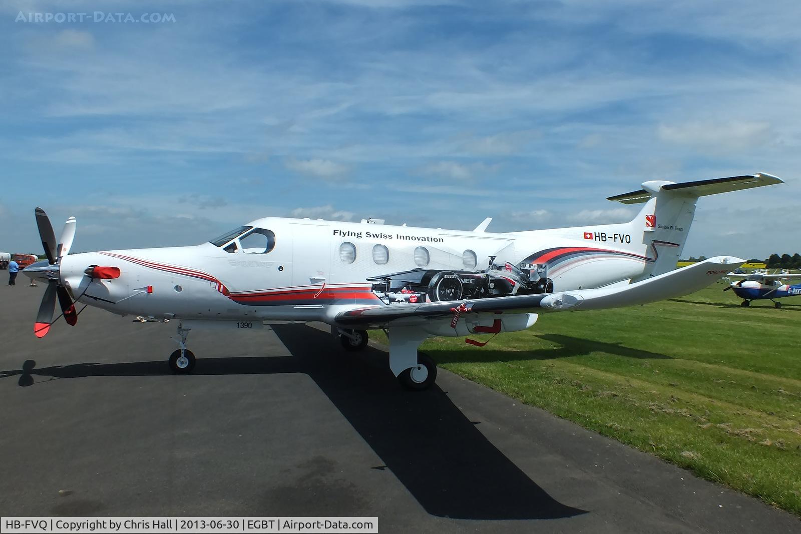 HB-FVQ, 2012 Pilatus PC-12/47NG C/N 1390, Sauber F1 teams new PC-12