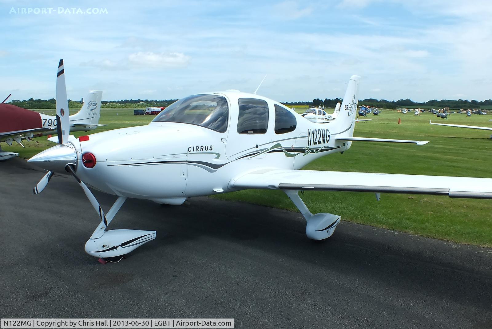 N122MG, 2005 Cirrus SR22 GTS C/N 1250, Turweston resident