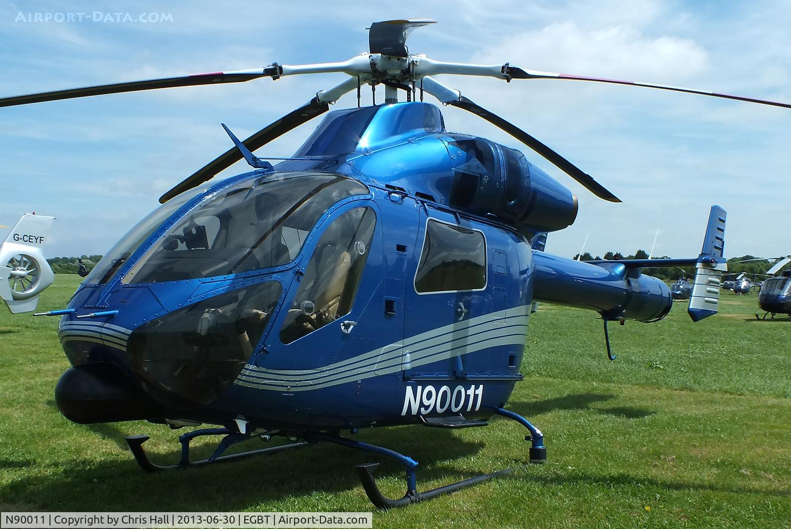 N90011, 2006 MD Helicopters MD-900 Explorer C/N 900-00115, being used for ferrying race fans to the British F1 Grand Prix at Silverstone