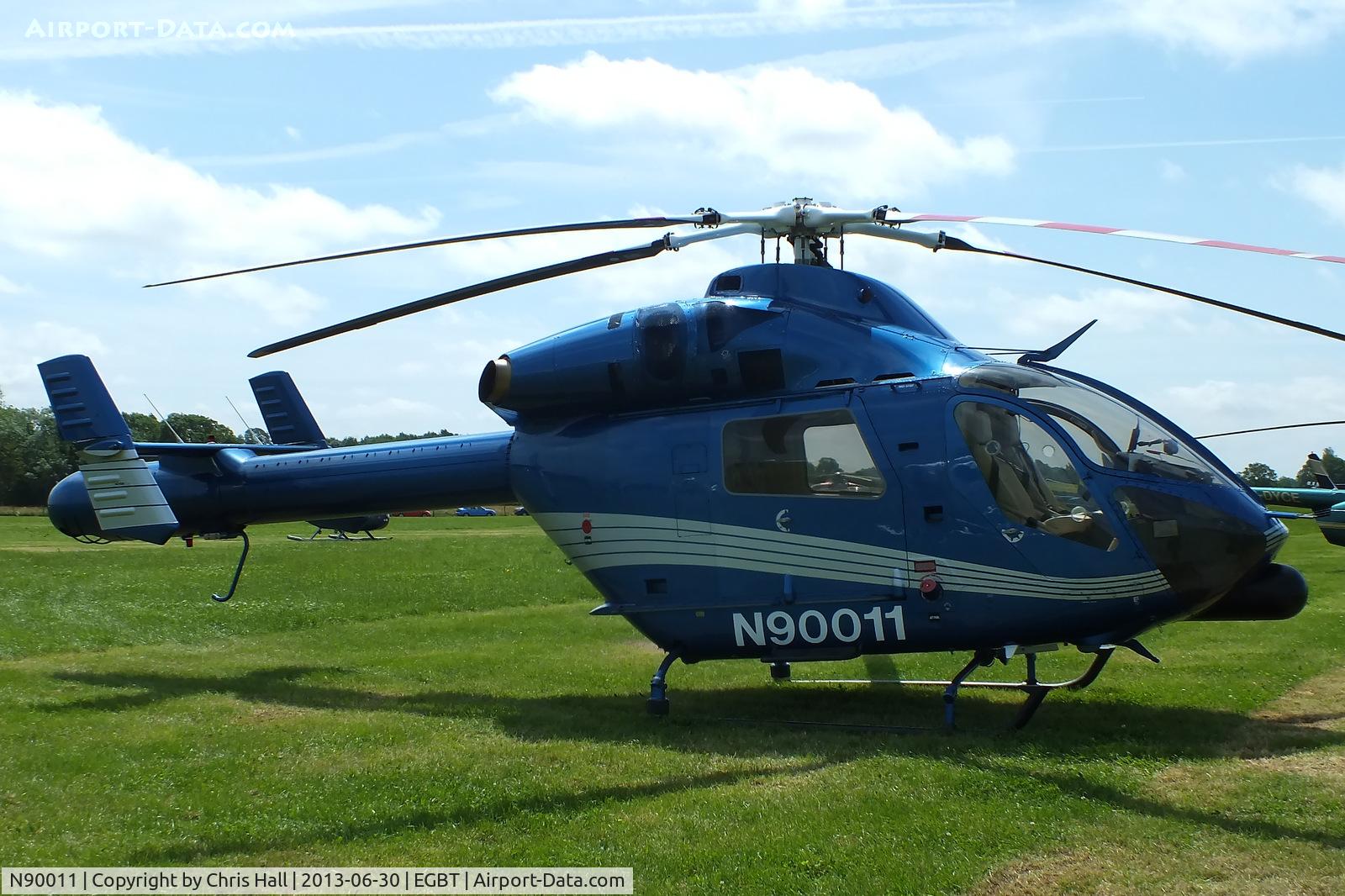 N90011, 2006 MD Helicopters MD-900 Explorer C/N 900-00115, being used for ferrying race fans to the British F1 Grand Prix at Silverstone
