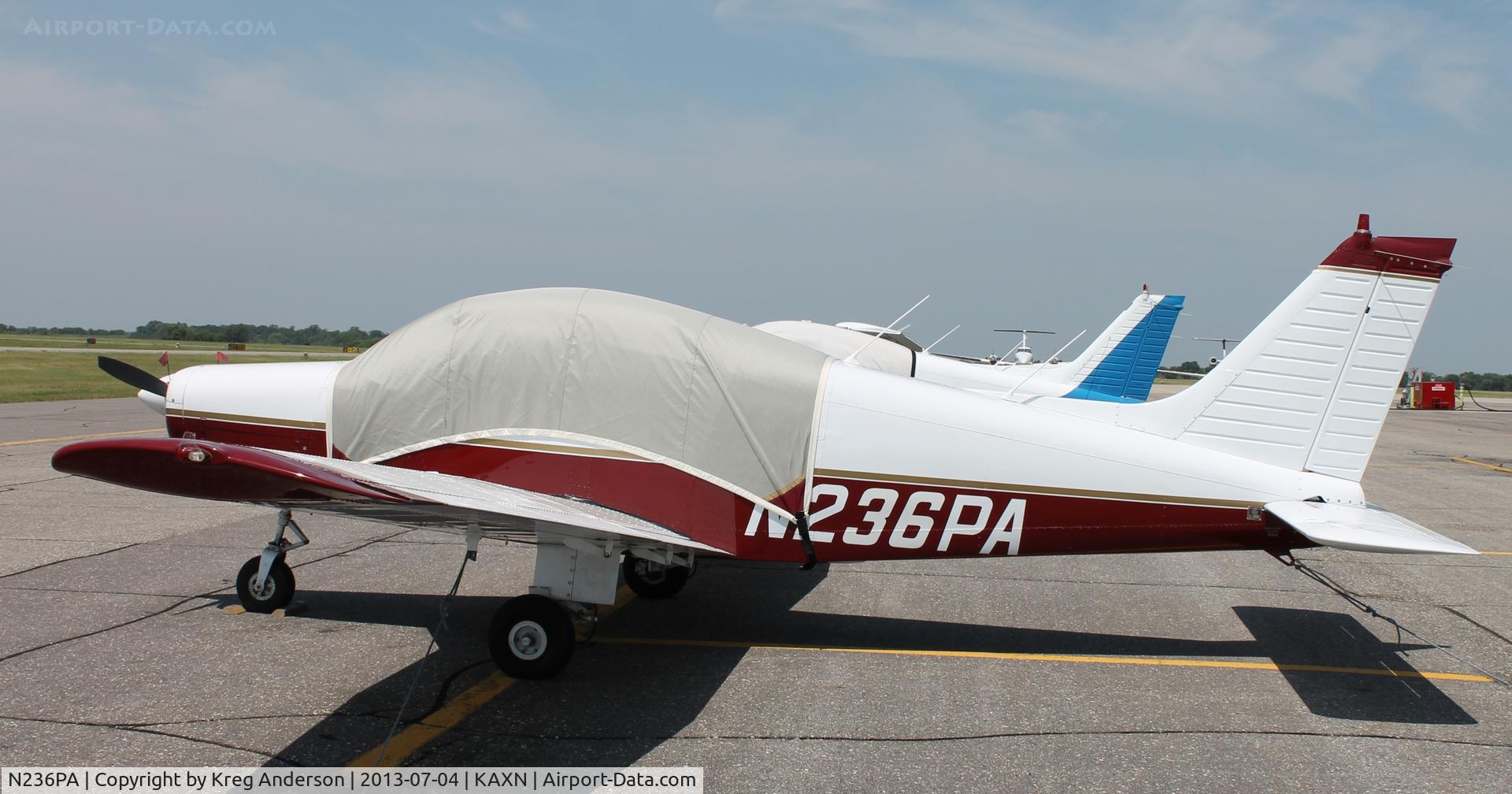 N236PA, 1978 Piper PA-28-161 C/N 28-7816679, Piper PA-28-161 Warrior on the line.