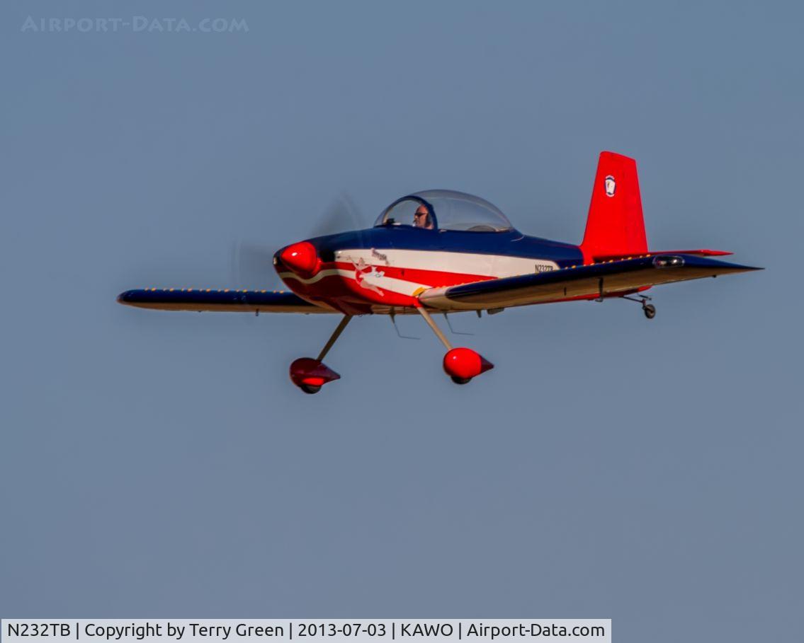 N232TB, 2003 Vans RV-8 C/N 81315, Landing 34 @ KAWO