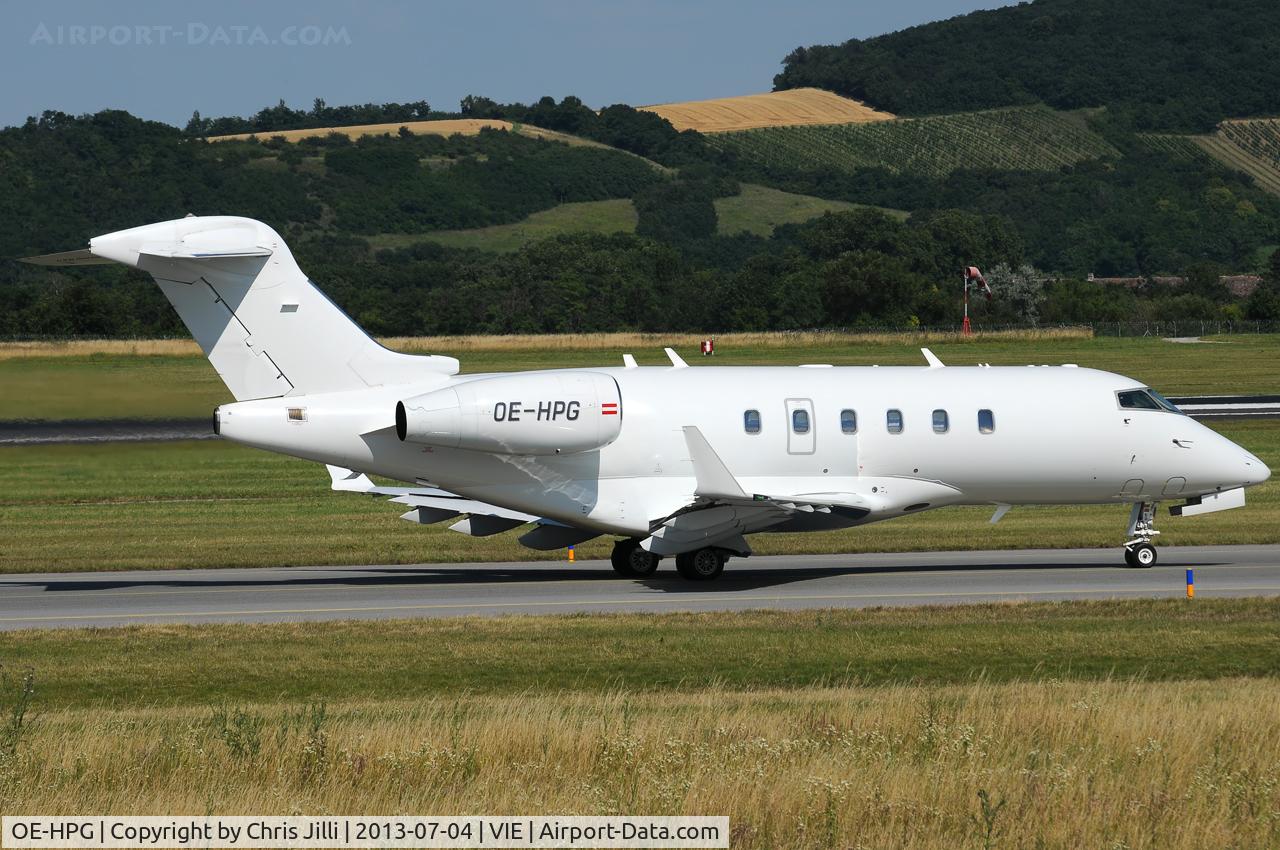 OE-HPG, 2008 Bombardier Challenger 300 (BD-100-1A10) C/N 20251, Private