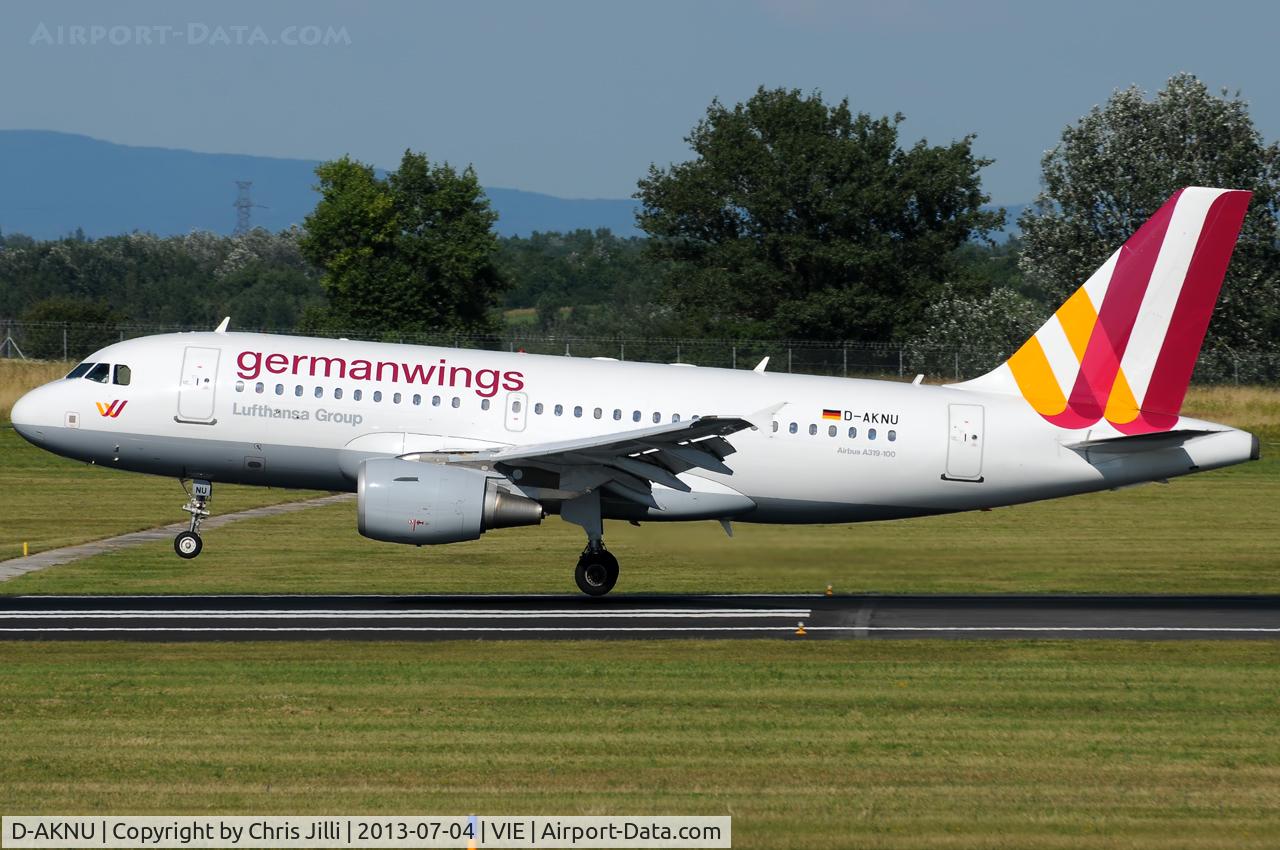 D-AKNU, 2005 Airbus A319-112 C/N 2628, Germanwings