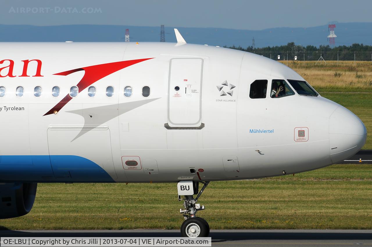 OE-LBU, 2001 Airbus A320-214 C/N 1478, Austrian Airlines