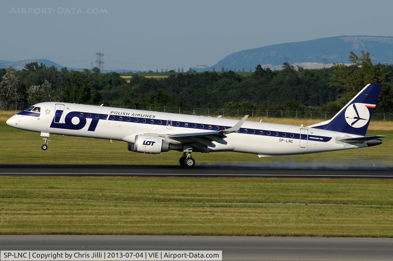 SP-LNC, 2011 Embraer 195LR (ERJ-190-200LR) C/N 19000462, LOT