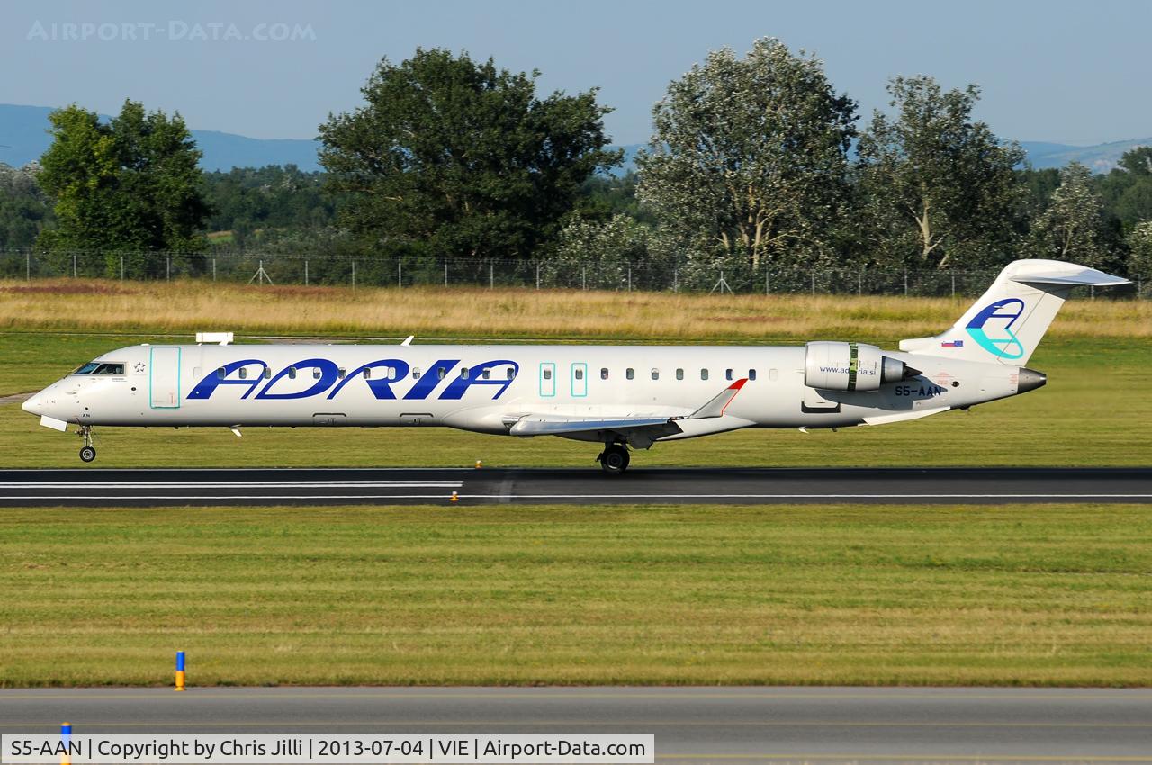S5-AAN, 2008 Bombardier CRJ-900 NG (CL-600-2D24) C/N 15207, Adria Airways