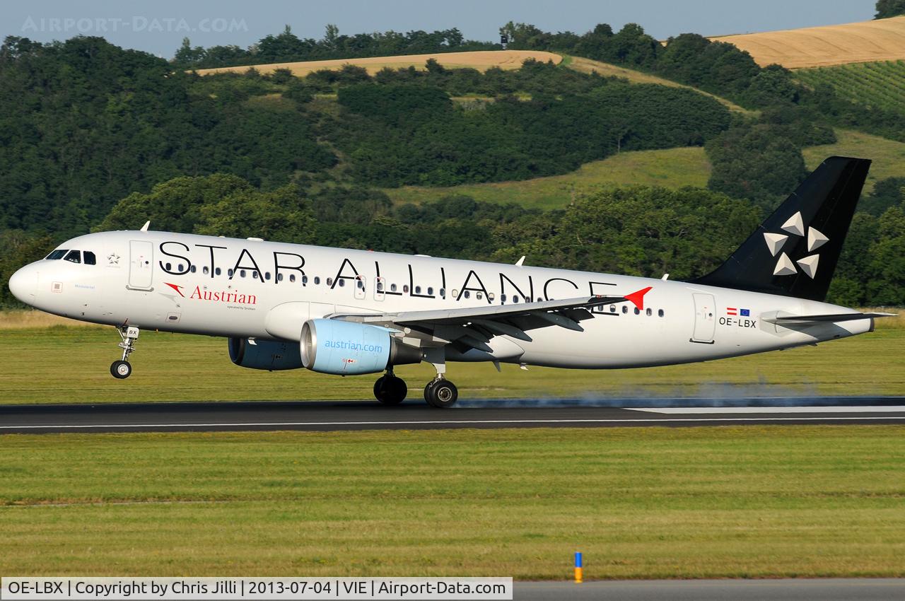 OE-LBX, 2002 Airbus A320-214 C/N 1735, Austrian Airlines