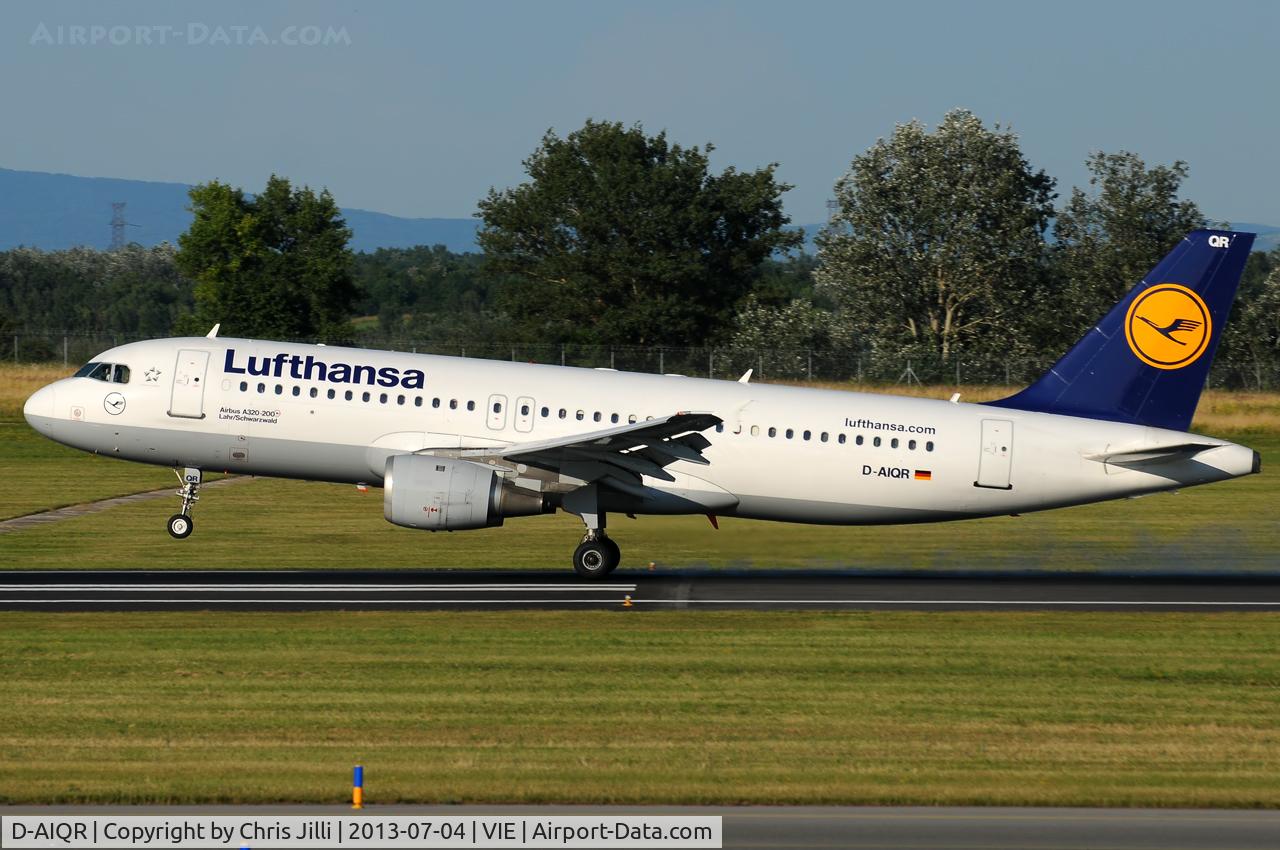 D-AIQR, 1992 Airbus A320-211 C/N 382, Lufthansa