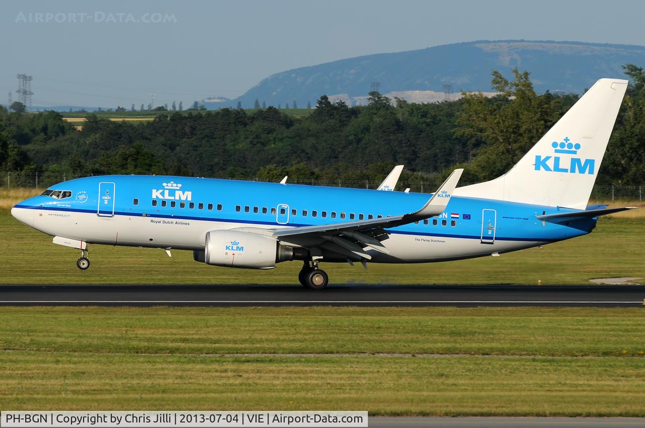 PH-BGN, 2011 Boeing 737-7K2 C/N 38125, KLM