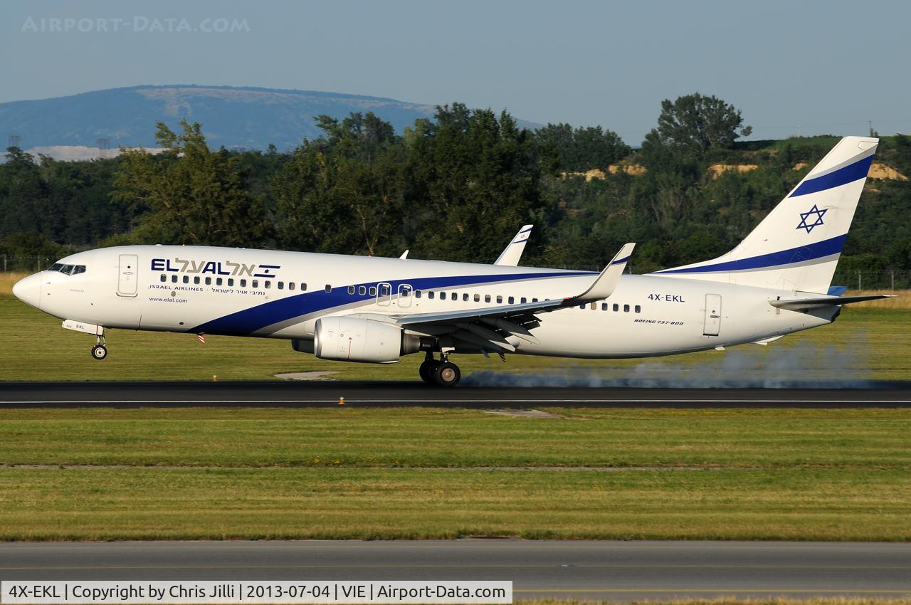 4X-EKL, 2009 Boeing 737-85P C/N 35478, El Al