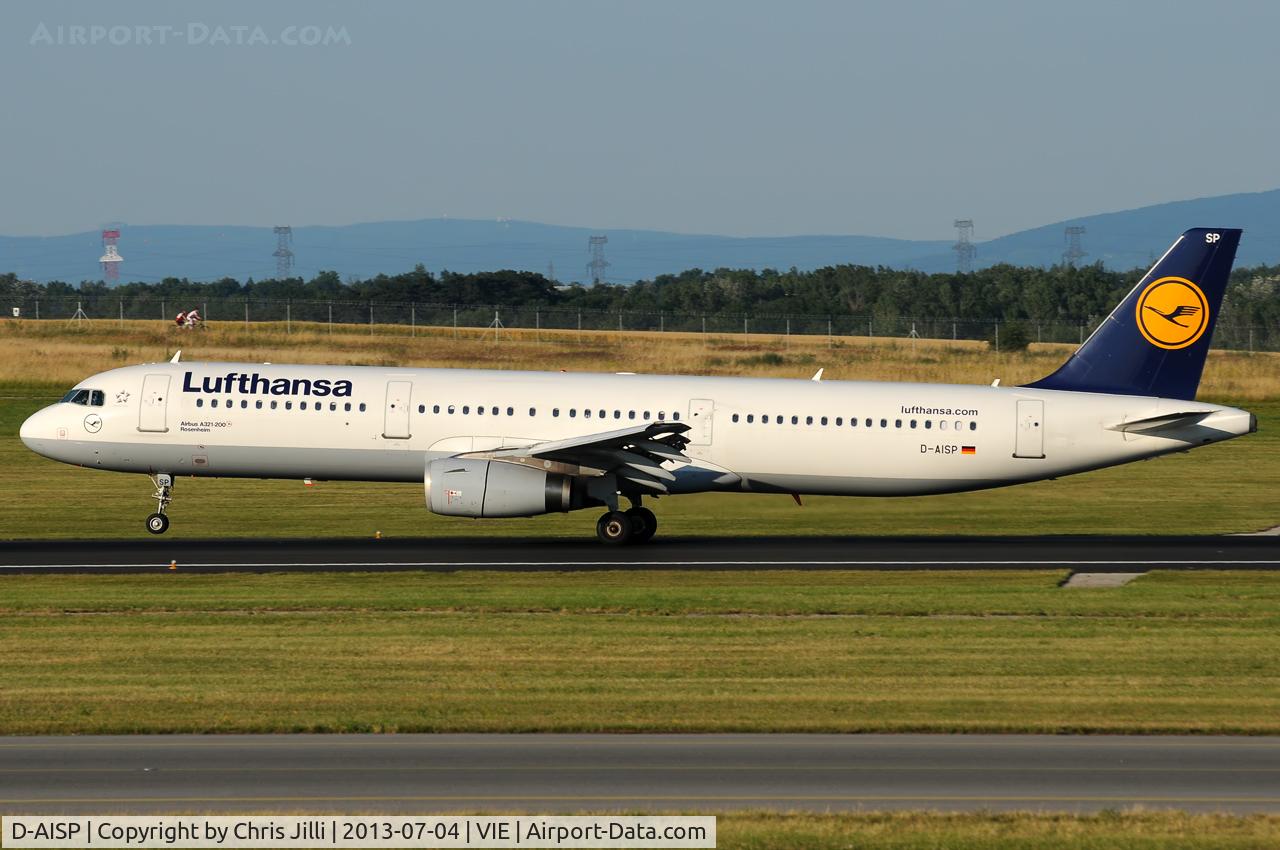 D-AISP, 2009 Airbus A321-231 C/N 3864, Lufthansa