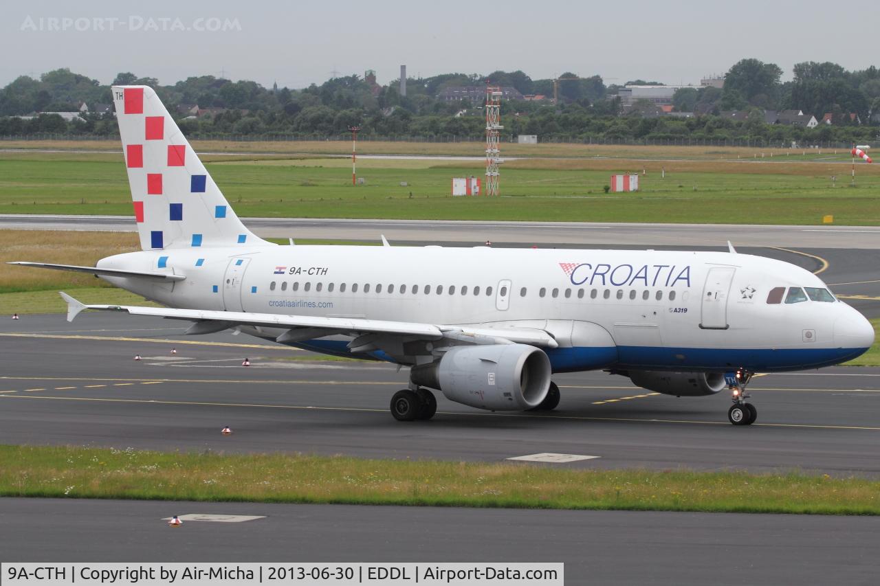 9A-CTH, 1998 Airbus A319-112 C/N 833, Croatia Airlines