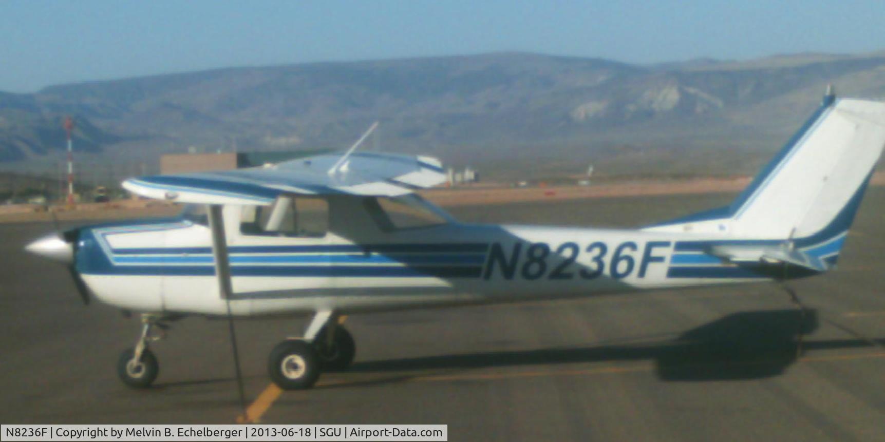 N8236F, 1966 Cessna 150F C/N 15064336, Dropped into the new St. George Utah last month