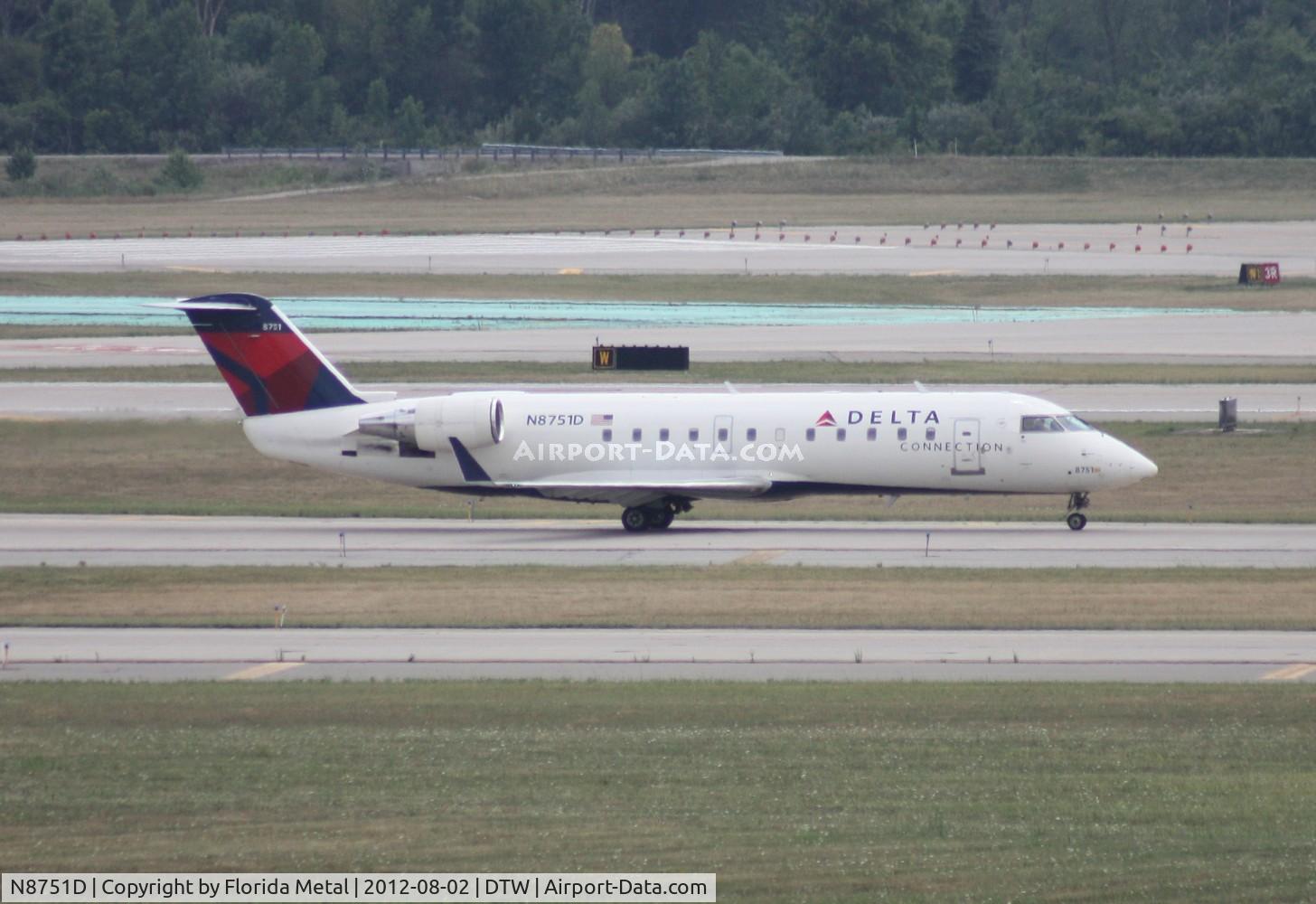N8751D, 2003 Canadair CRJ-200 (CL-600-2B19) C/N 7751, Delta Connection CRJ-200