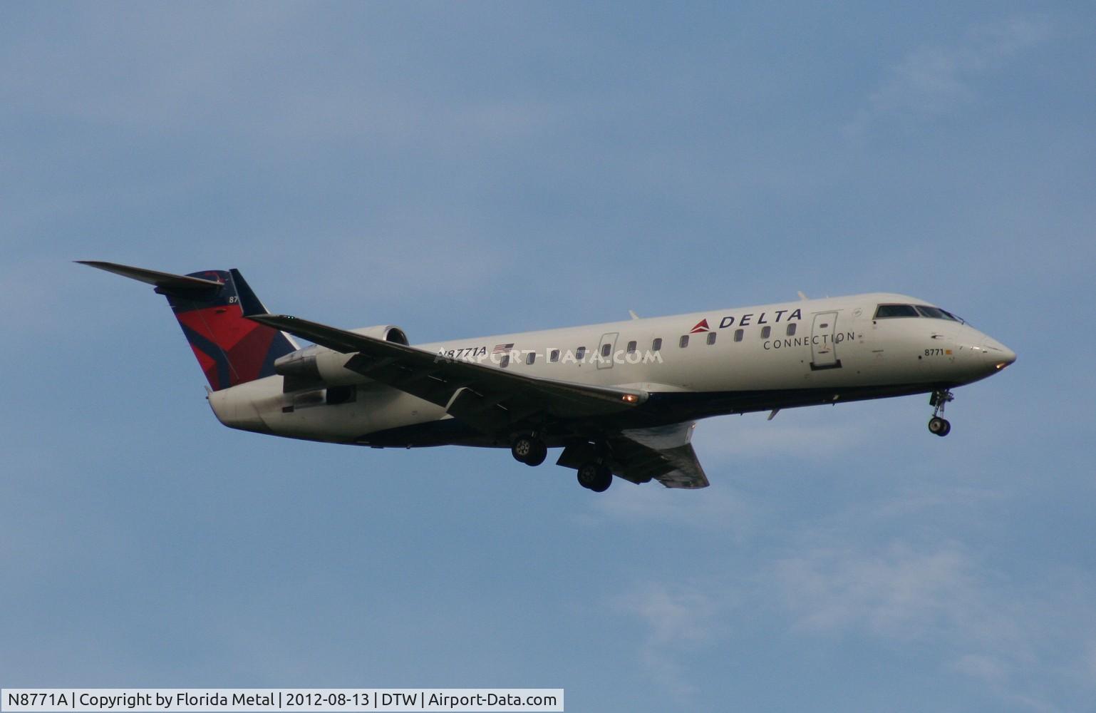 N8771A, 2003 Canadair CRJ-440 (CL-600-2B19) Regional Jet C/N 7771, Delta Connection CRJ-200