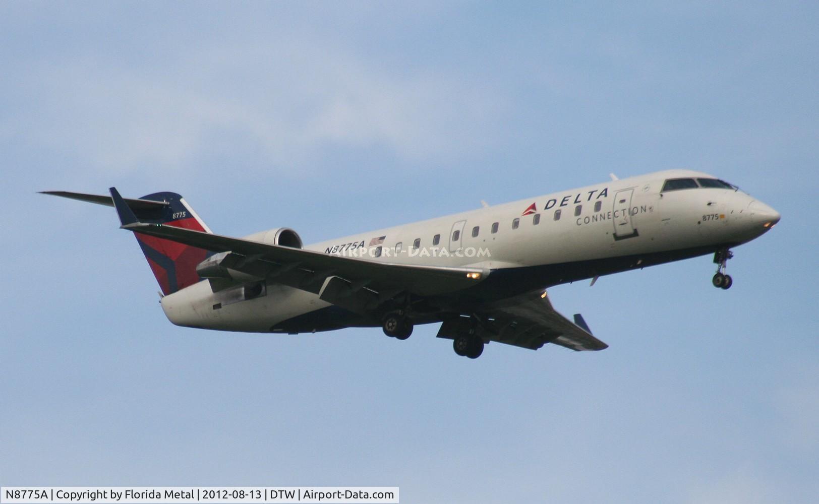 N8775A, 2003 Canadair CRJ-440 (CL-600-2B19) Regional Jet C/N 7775, Delta Connection CRJ-200