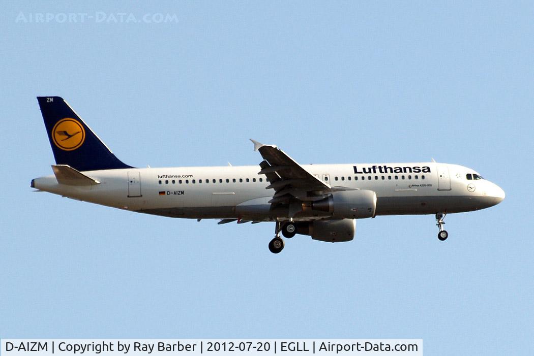 D-AIZM, 2012 Airbus A320-214 C/N 5203, Airbus A320-214 [5203] (Lufthansa) Home~G 20/07/2012