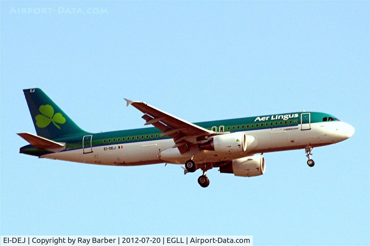 EI-DEJ, 2005 Airbus A320-214 C/N 2364, Airbus A320-214 [2364] (Aer Lingus) Home~G 20/07/2012