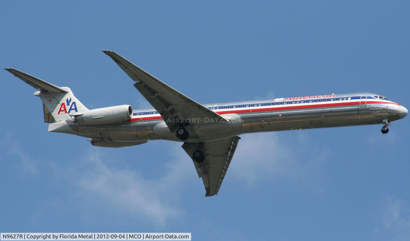 N9627R, 1998 McDonnell Douglas MD-83 (DC-9-83) C/N 53597, American MD-83