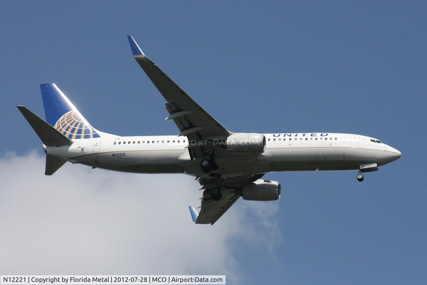 N12221, 1998 Boeing 737-824 C/N 28930, United 737-800