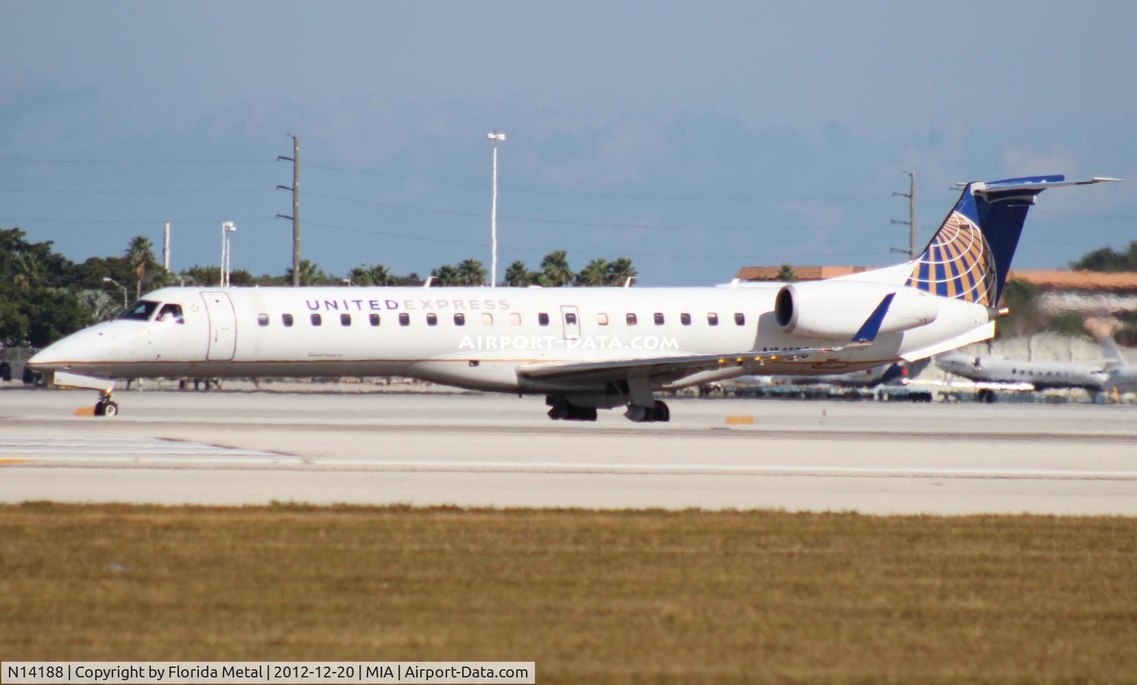 N14188, 2005 Embraer ERJ-145XR (EMB-145XR) C/N 14500929, United E145XR