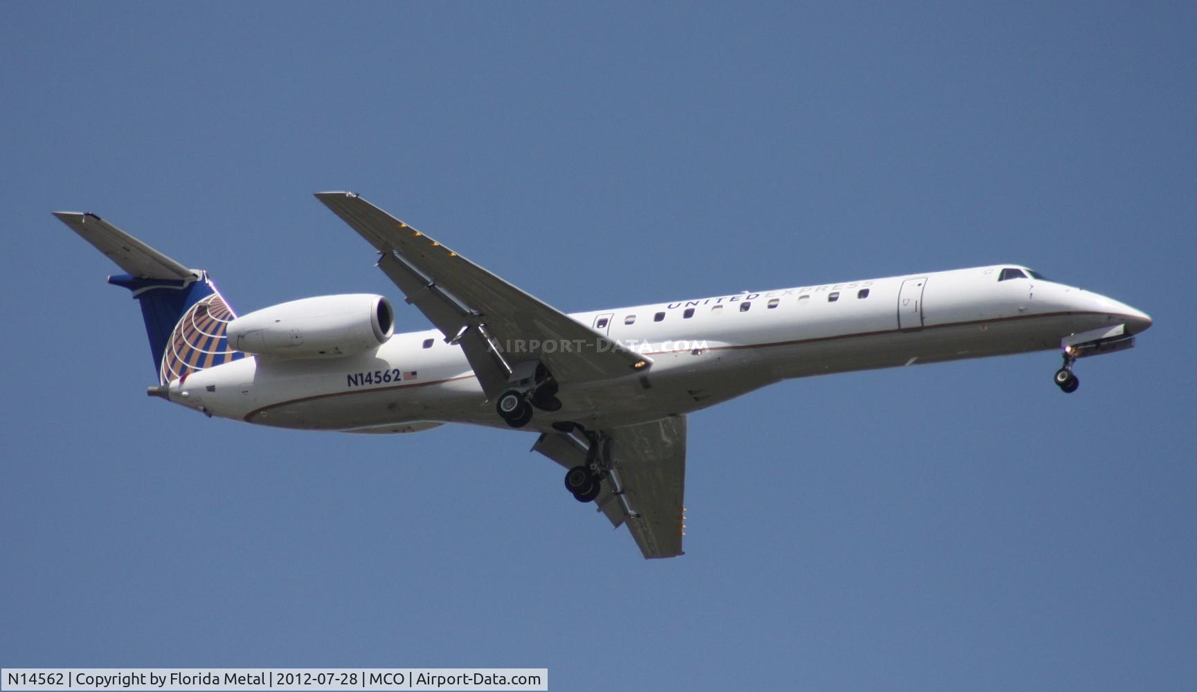 N14562, 2002 Embraer ERJ-145LR (EMB-145LR) C/N 145611, United E145LR