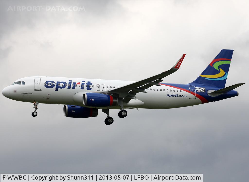 F-WWBC, 2013 Airbus A320-232 C/N 5624, C/n 5624 - To be N620NK