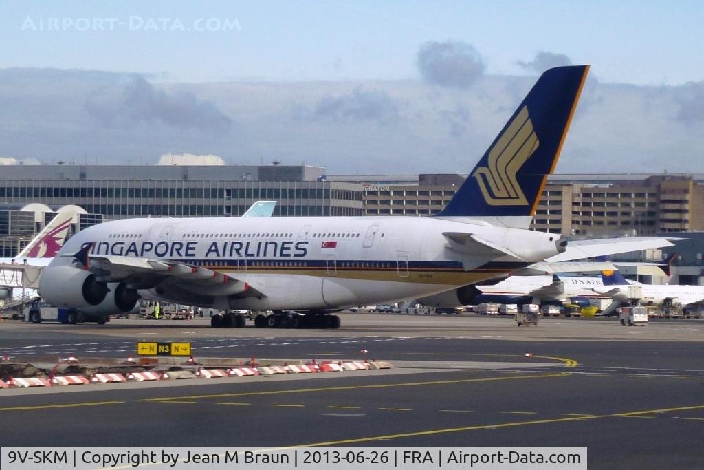 9V-SKM, 2010 Airbus A380-841 C/N 065, SQ operates one of the largest fleet of A380 airplanes.