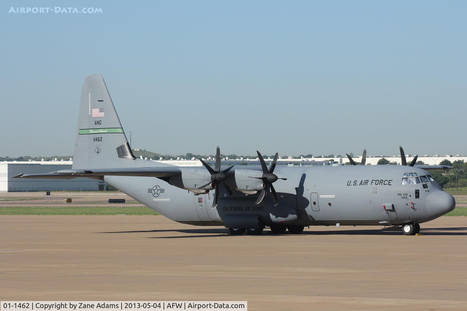 01-1462, 2001 Lockheed C-130J-30 Super Hercules C/N 382-5526, At Alliance Airport - Fort Worth, TX