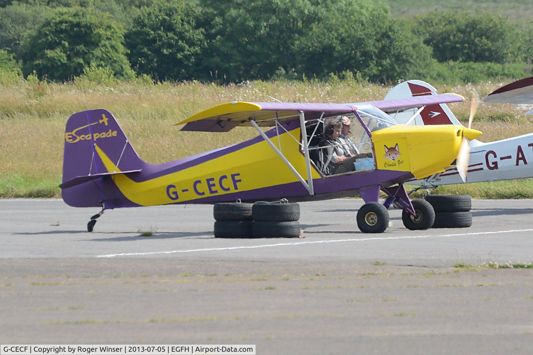 G-CECF, 2006 Just Aircraft Escapade Jabiru (3) C/N BMAA/HB/496, Visiting Jabiru.