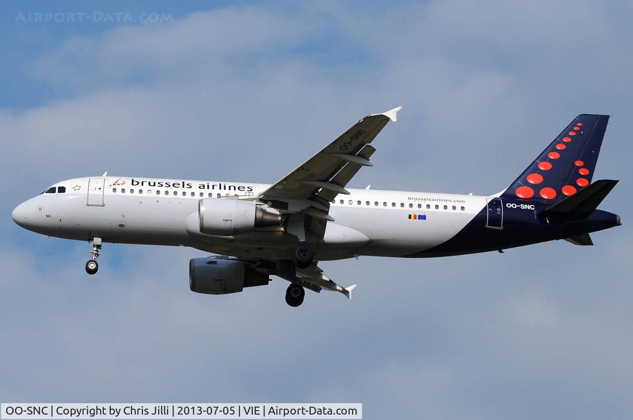 OO-SNC, 2002 Airbus A320-214 C/N 1797, Brussels Airlines