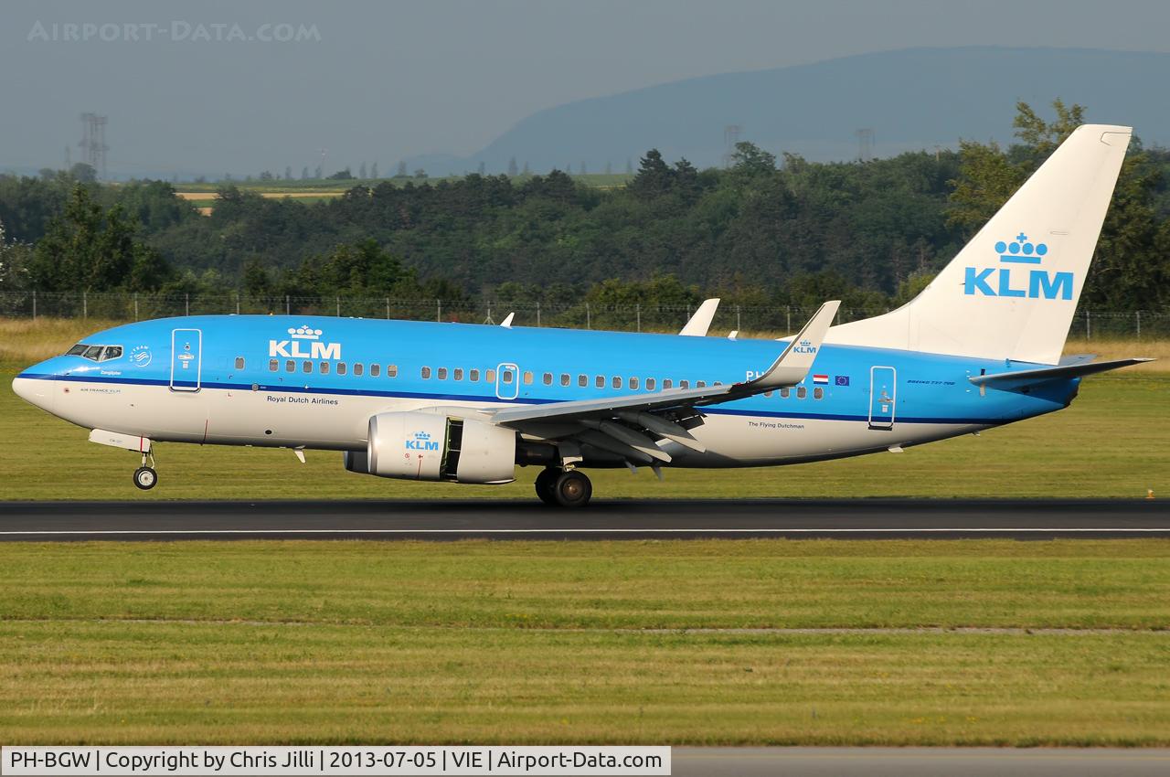 PH-BGW, 2011 Boeing 737-7K2 C/N 38128, KLM