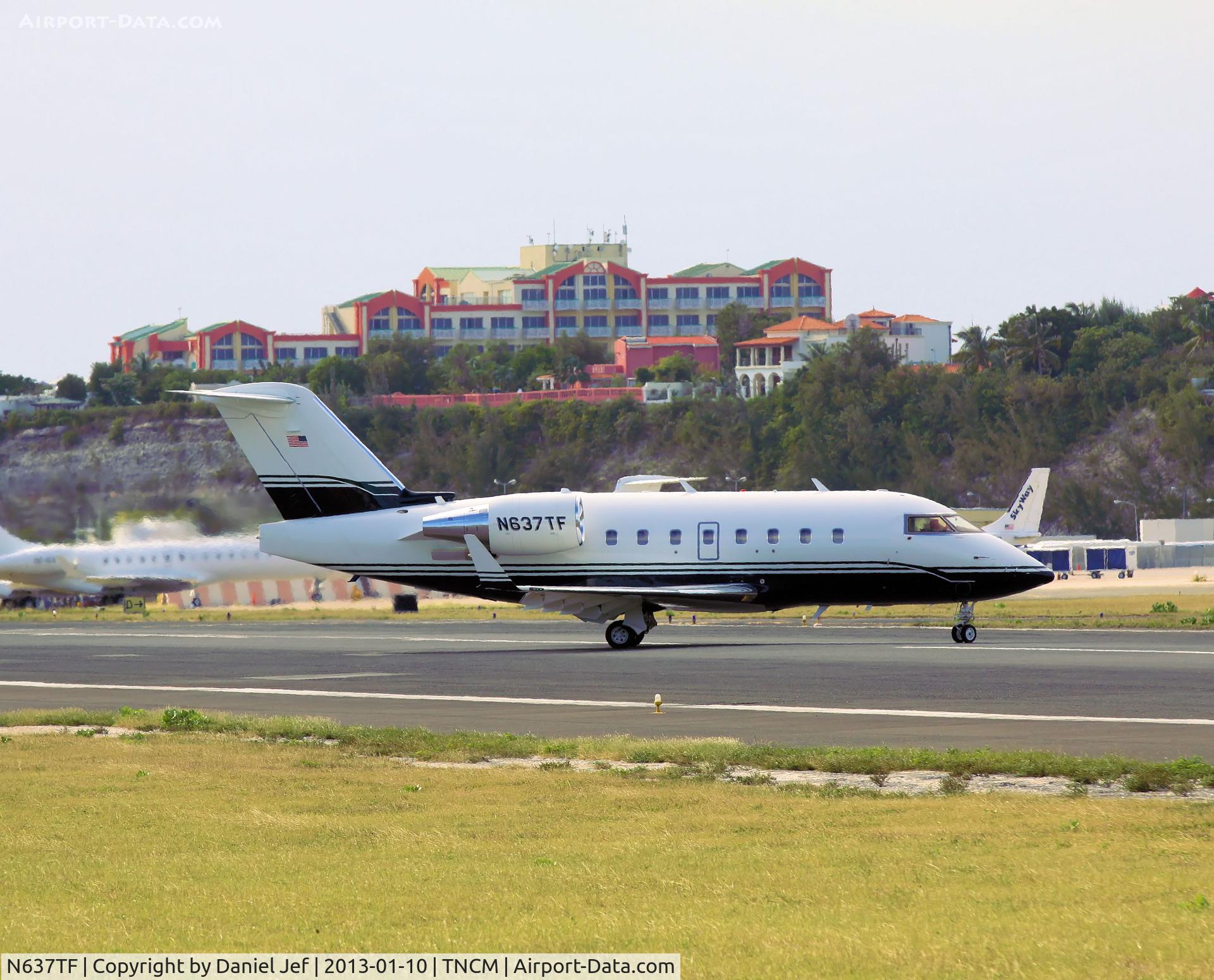 N637TF, 2005 Bombardier Challenger 604 (CL-600-2B16) C/N 5637, N637TF