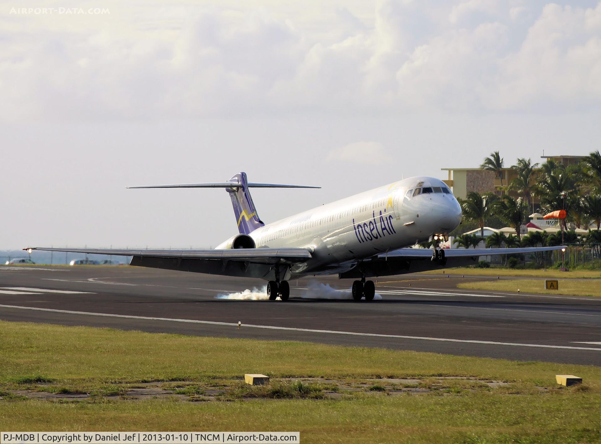 PJ-MDB, 1983 McDonnell Douglas MD-82 (DC-9-82) C/N 48021, PJ-MDB