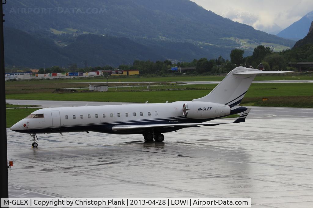 M-GLEX, Bombardier BD-700-1A10 Global Express C/N 9139, Nice Visitor at LOWI