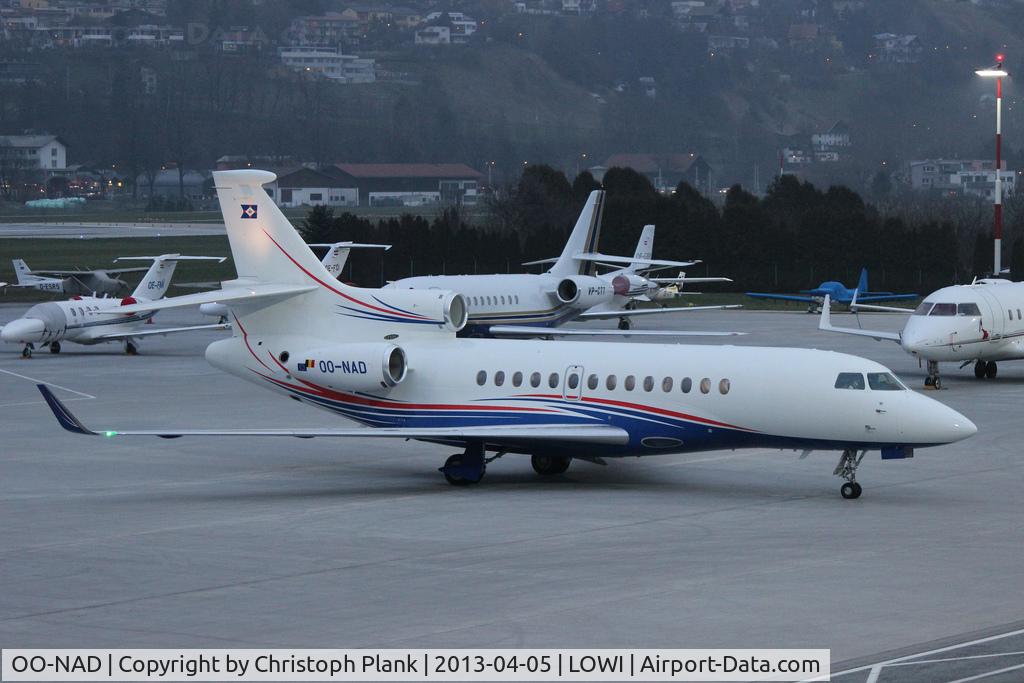 OO-NAD, 2008 Dassault Falcon 7X C/N 41, really nice Visitor