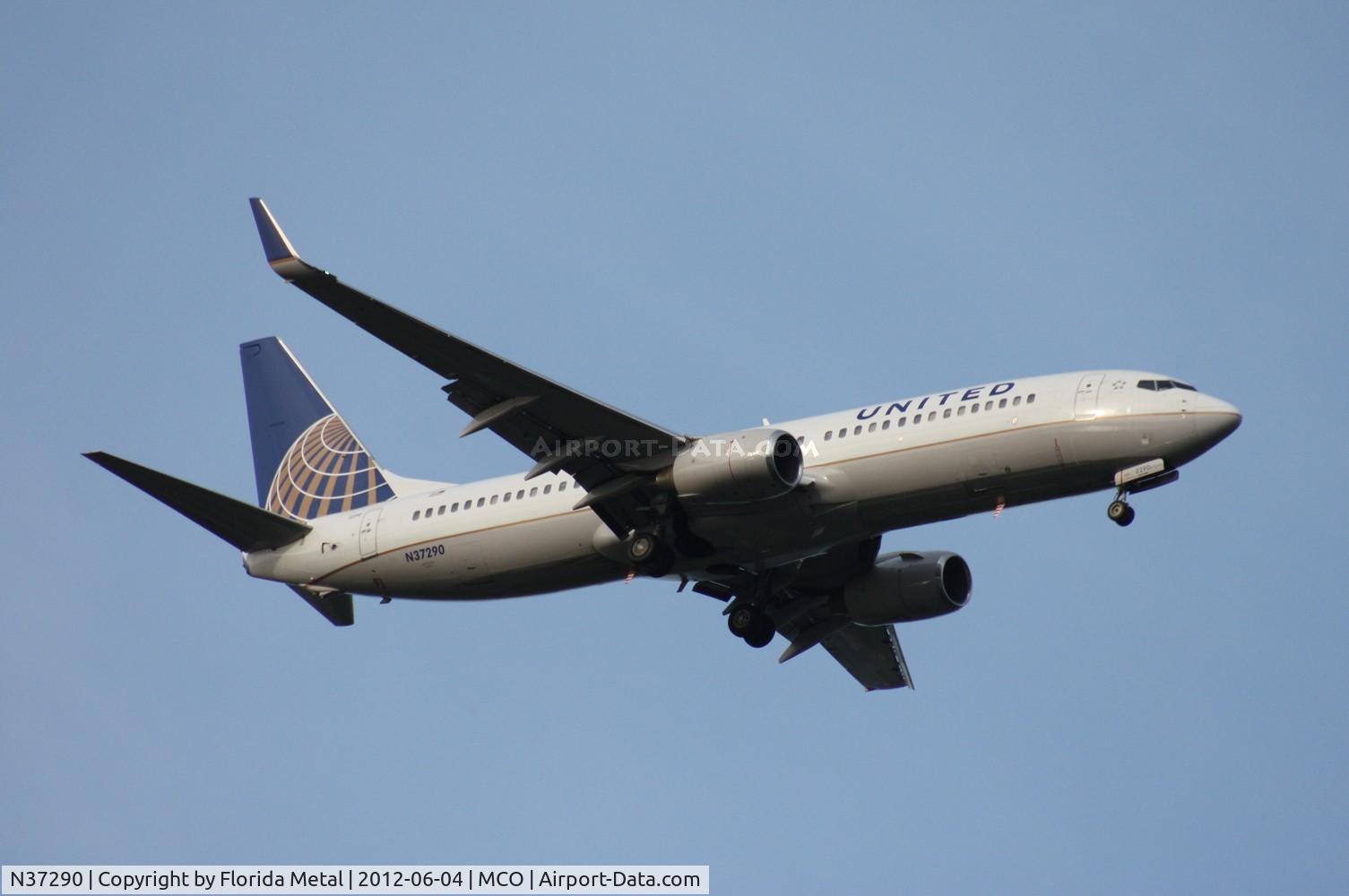 N37290, 2004 Boeing 737-824 C/N 31601, United 737-800