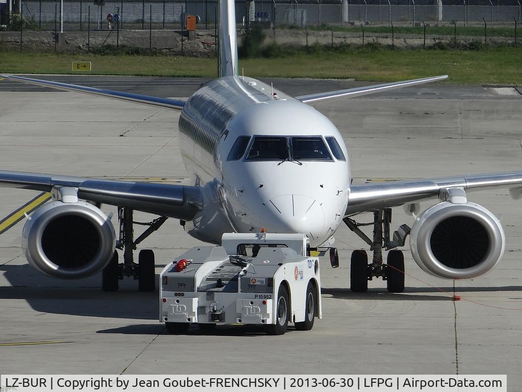 LZ-BUR, 2012 Embraer 190AR (ERJ-190-100IGW) C/N 19000551, Bulgaria Air push to Sofia