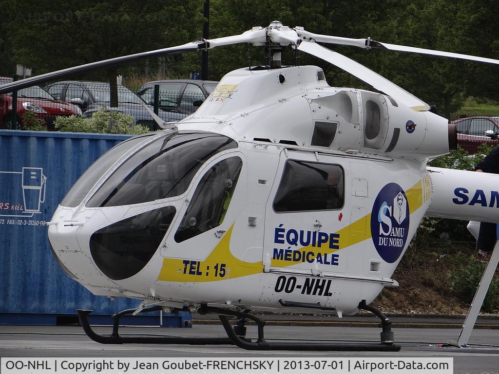 OO-NHL, 2009 McDonnell Douglas MD-902 Explorer C/N 900-00119, SAMU 59 DZ LILLE hospital